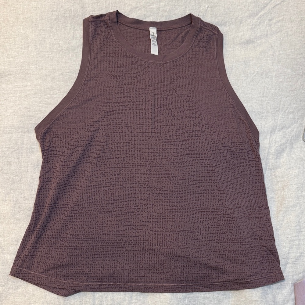 Lululemon racer back tank top size 10